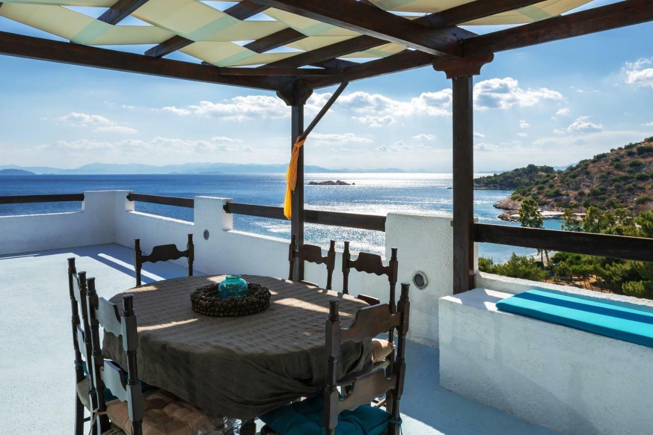 Saronic Seafront Villa Salamís Eksteriør billede